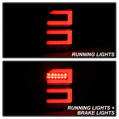 Spyder Toyota 4Runner 10-14 LED Tail Lights - Sequential Turn Signal - Black ALT-YD-T4R10-SEQ-BK SPYDER