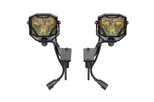Morimoto 4Banger Ditch Light Kit: Gladiator JT (NCS White Combo Beam) Morimoto