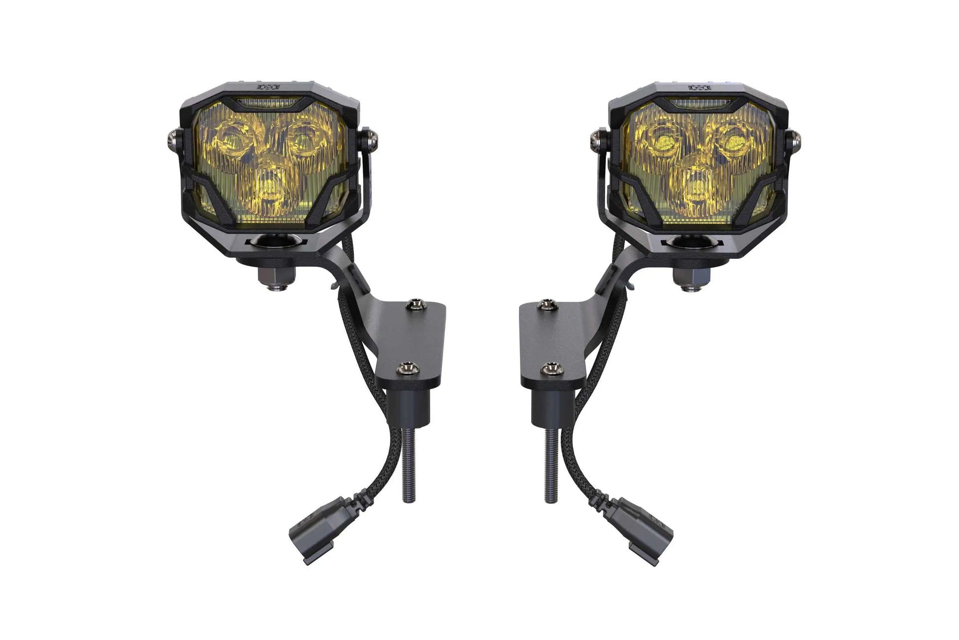 Morimoto 4Banger Ditch Light Kit: Gladiator JT (HXB White Combo Beam) Morimoto