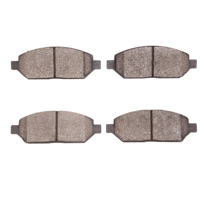 R1 Front Semi-Metallic Brake Pads 2017-2018 Chevrolet Spark (Mexico) - 2311-2024-00