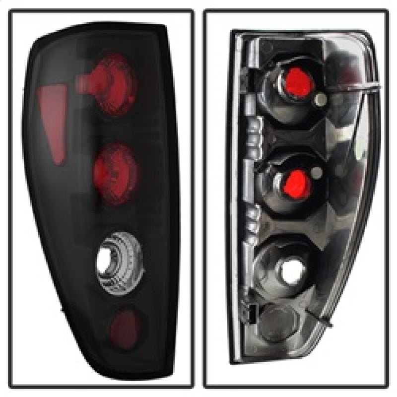Spyder Chevy Colorado 04-13/GMC Canyon 04-13 Euro Style Tail Lights Black ALT-YD-CCO04-BK SPYDER