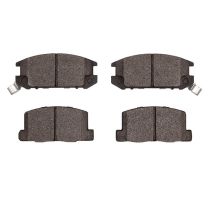 R1 Rear OE Brake Pads 1985-1989 Toyota MR2 - 2551-0309-00