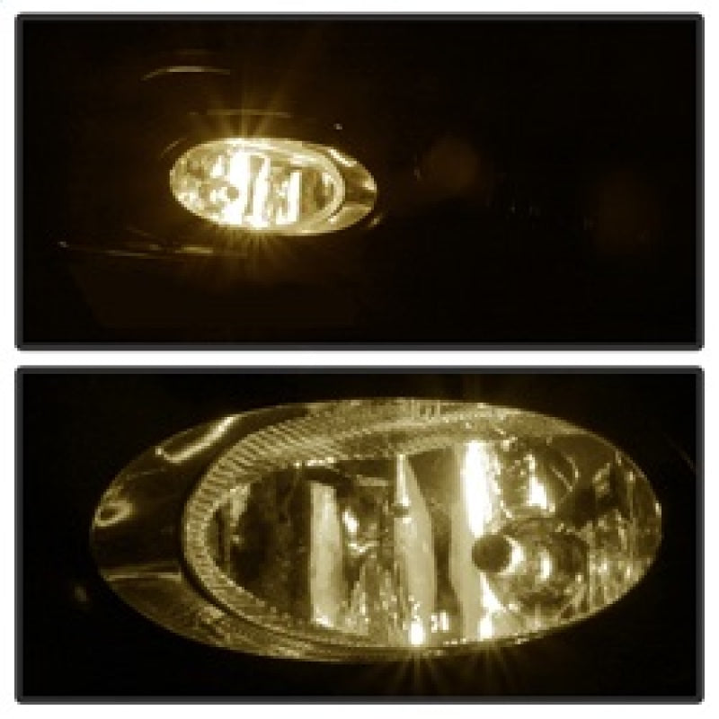 Spyder Honda Civic 2013-2014 4dr OEM Fog Light W/Switch Clear FL-HC2013-4D-C SPYDER