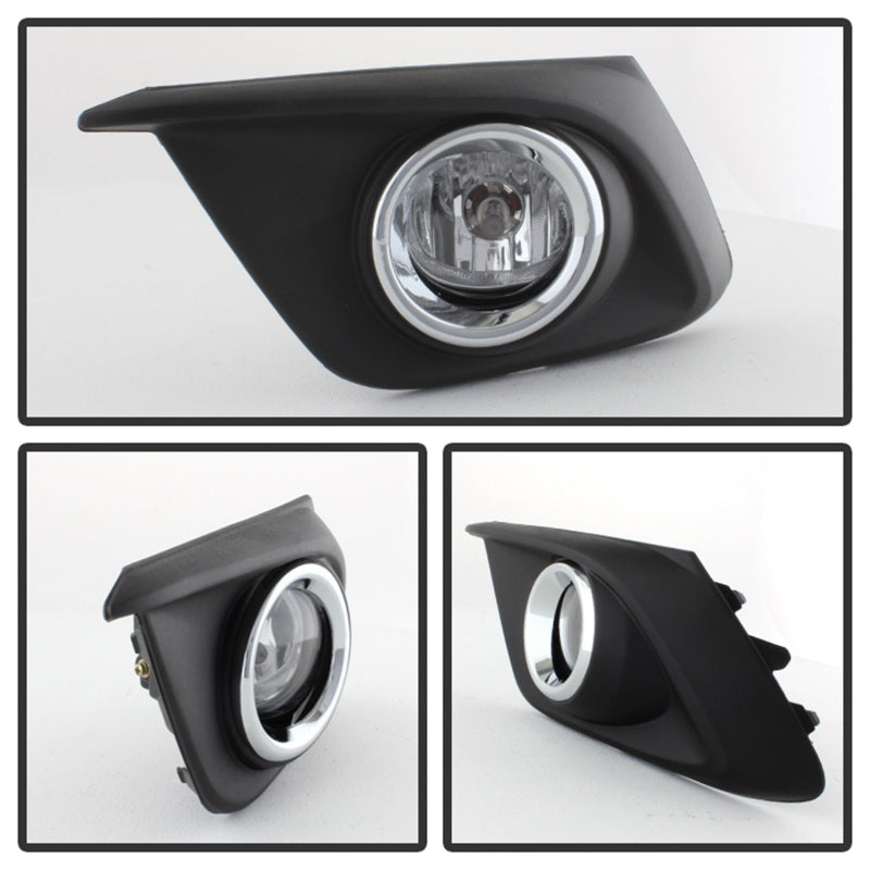 Spyder Mazda 3 2014+ OEM Fog Light w/Switch- Clear FL-MM32014-C SPYDER