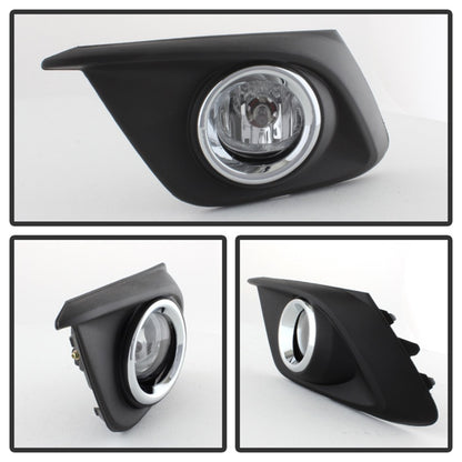 Spyder Mazda 3 2014+ OEM Fog Light w/Switch- Clear FL-MM32014-C SPYDER