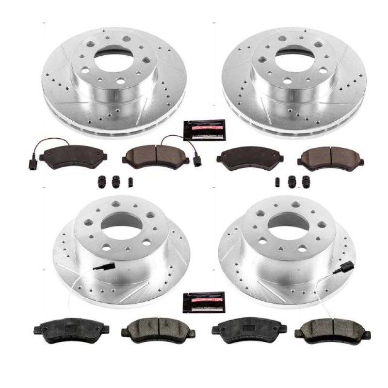 Power Stop 14-19 Ram ProMaster 1500 Rear Z23 Evolution Sport Brake Kit PowerStop