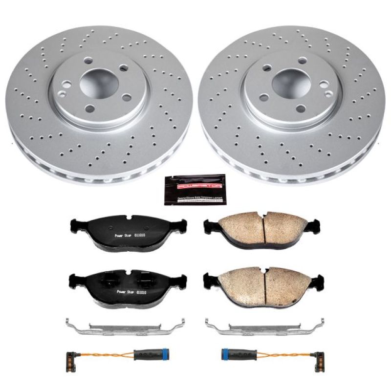 Power Stop 03-06 Mercedes-Benz S430 Front Z23 Evolution Sport Coated Brake Kit PowerStop