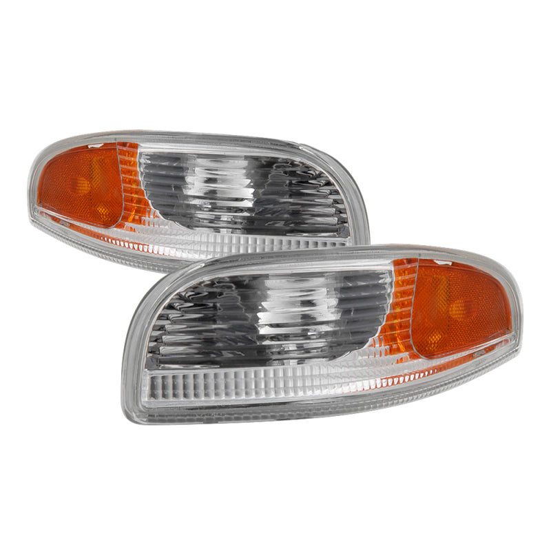 xTune Chevy Corvette 97-04 Bumper Signal Lights - Chrome CBL-JH-CCORV97-AM-C SPYDER