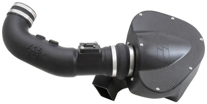 K&N 11-12 Ford Mustang GT 5.0L V8 Aircharger Performance Intake Kit K&N Engineering
