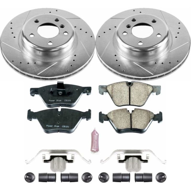 Power Stop 11-16 BMW 528i Front Z23 Evolution Sport Brake Kit PowerStop