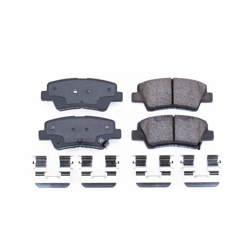 Power Stop 13-16 Hyundai Elantra GT Rear Z17 Evolution Ceramic Brake Pads w/Hardware PowerStop