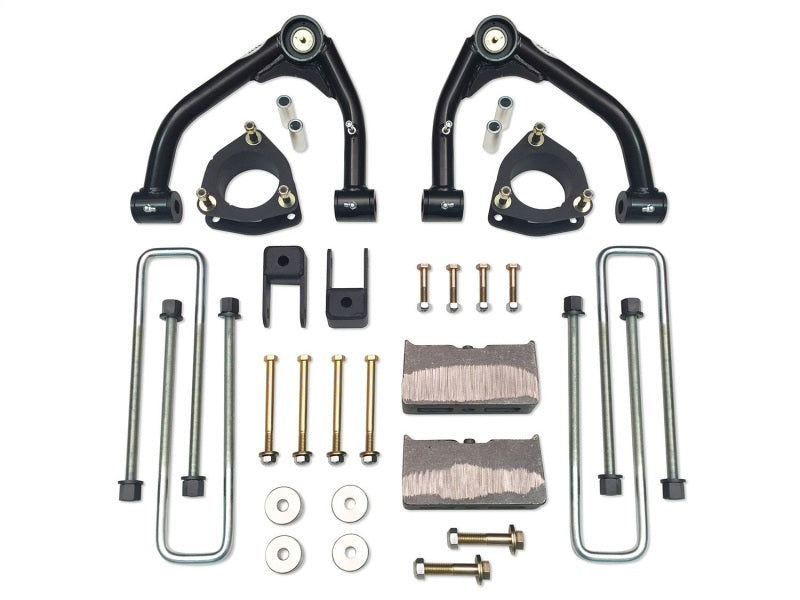 Tuff Country 14-18 Silverado 1500 4wd 4in Uni-Ball Lft Kt (Alum/Stmpd 2 Pc Stl Up Cntrl Arm SX8000)