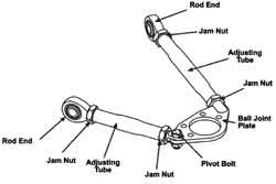 SPC Performance Adjustable Upper Control Arm - 92046