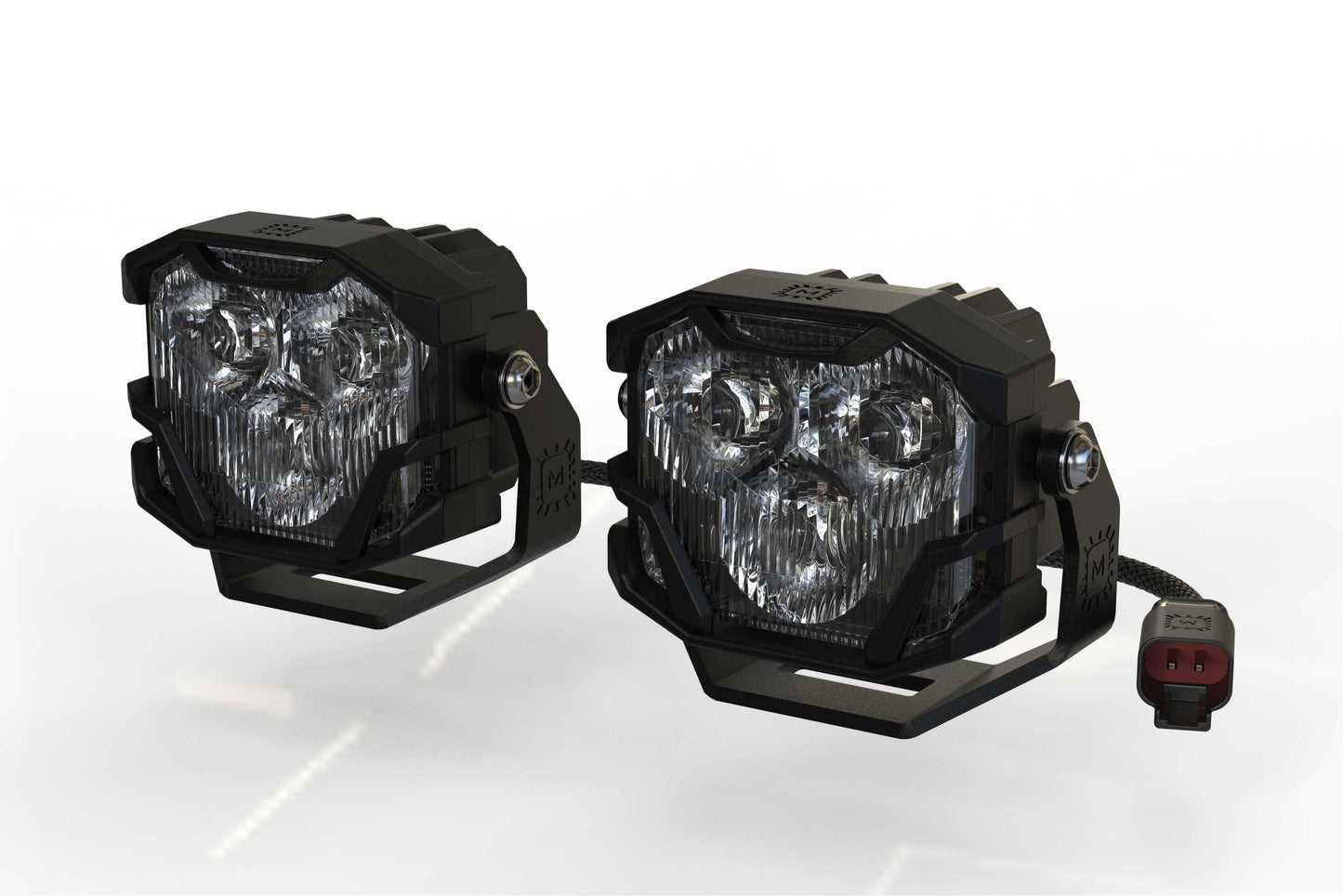 Morimoto 4Banger Surface-Mount Kit: (NCS White Flood Beam)