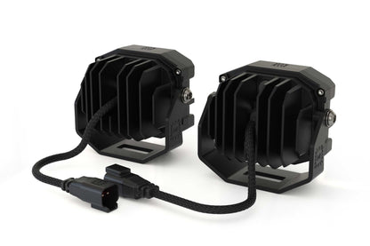 Morimoto 4Banger Surface-Mount Kit: (HXB White Flood Beam)