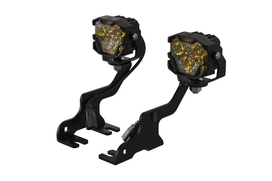 Morimoto 4Banger Ditch Light Kit: 10-14 Raptor (HXB White Spot Beam) Morimoto
