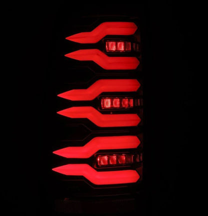 AlphaRex 620006 99-06 Chevrolet Silverado/99-06 GMC Sierra LUXX-Series LED Tail Lights - Black