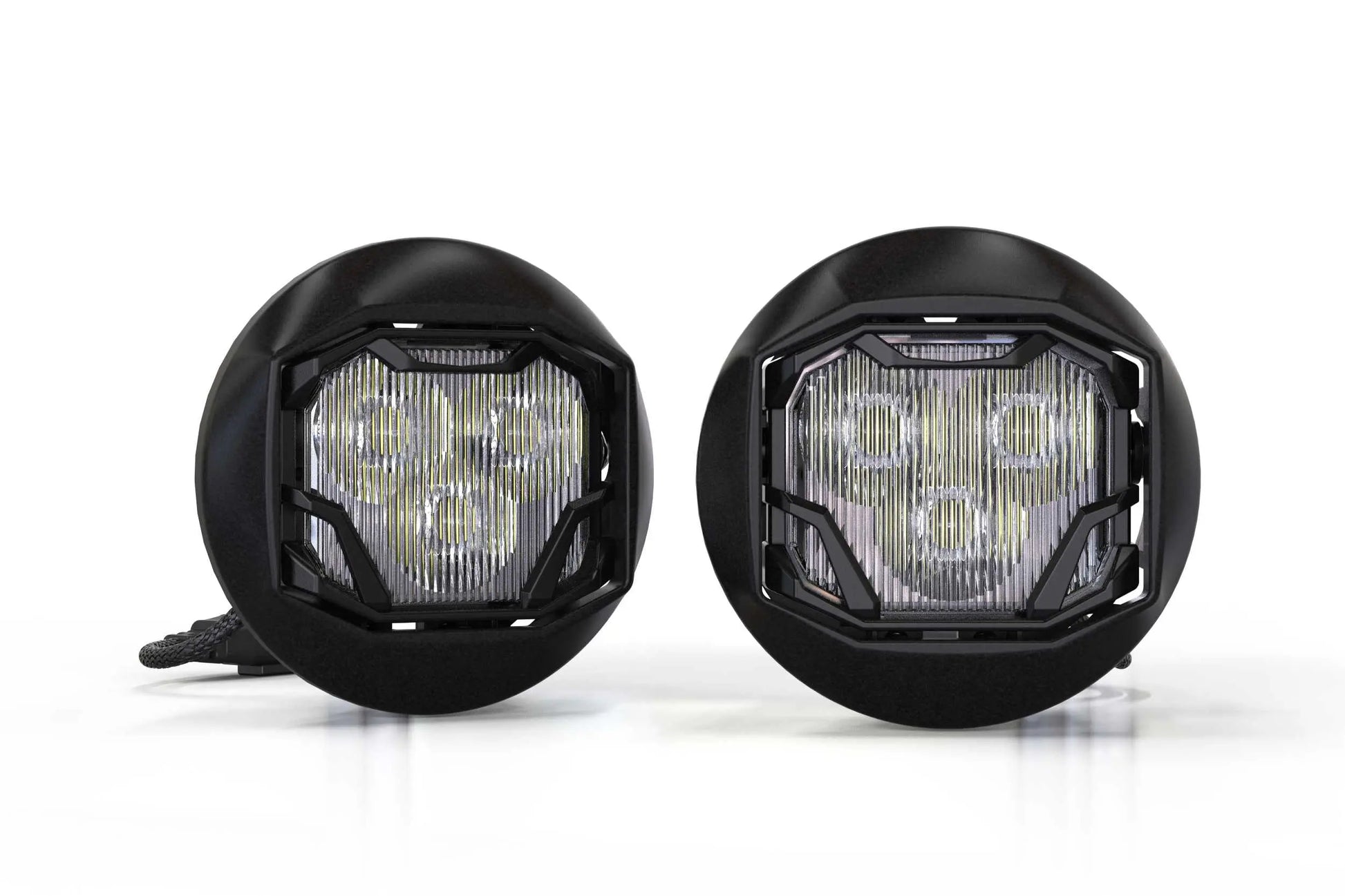 Morimoto 4Banger Fog Lights: 14-15 Sierra (HXB White Spot Beam) Morimoto