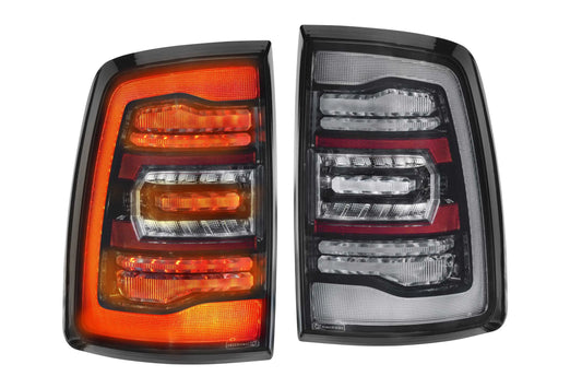Morimoto XB LED Tail Lights: Dodge Ram (09-18 / Gen II / Smoked Lens / Set) Morimoto