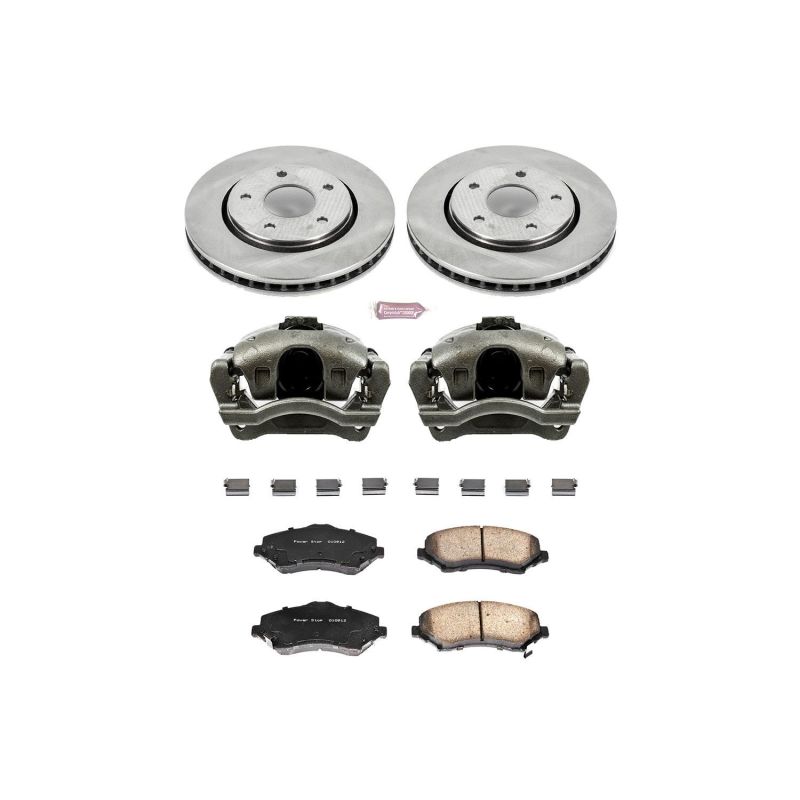 Power Stop 08-16 Chrysler Town and Country Front Autospecialty Brake Kit w/Calipers PowerStop