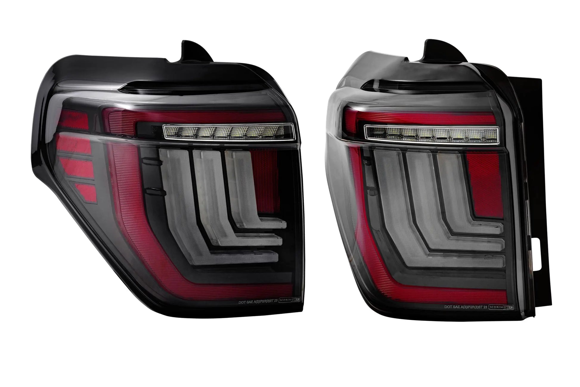 Morimoto XB LED Tail Lights: Toyota 4Runner (10-24 / Smoked Lens / Set) Morimoto
