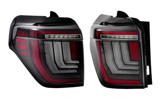 Morimoto XB LED Tail Lights: Toyota 4Runner (10-24 / Smoked Lens / Set) Morimoto