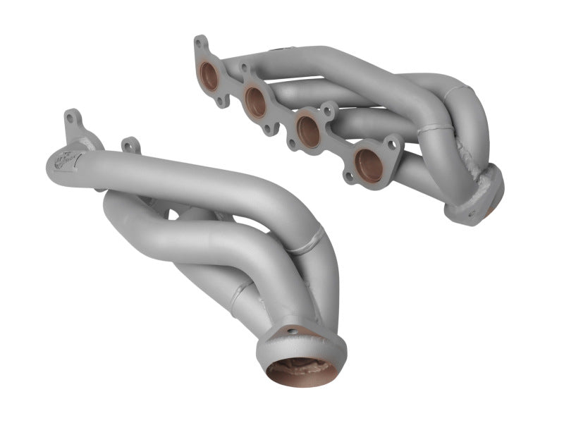 aFe Ford F-150 15-22 V8-5.0L Twisted Steel 1-5/8in to 2-1/2in 304 Stainless Headers w/ Titanium Coat aFe