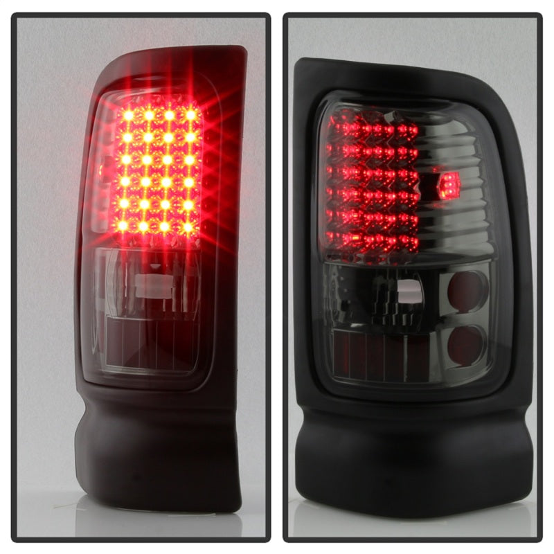 Xtune Dodge Ram 1500 94-01 / Ram 2500/3500 94-02 LED Tail Lights Smoke ALT-ON-DRAM94-LED-SM SPYDER