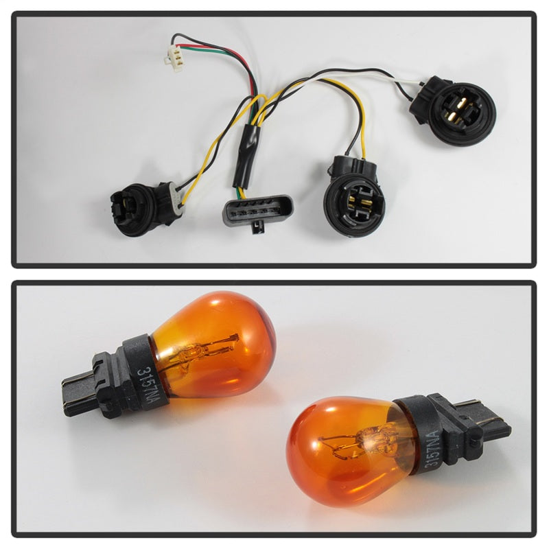 Spyder 99-05 Pontiac Grand Am LED Tail Lights - Black Smoke SPYDER