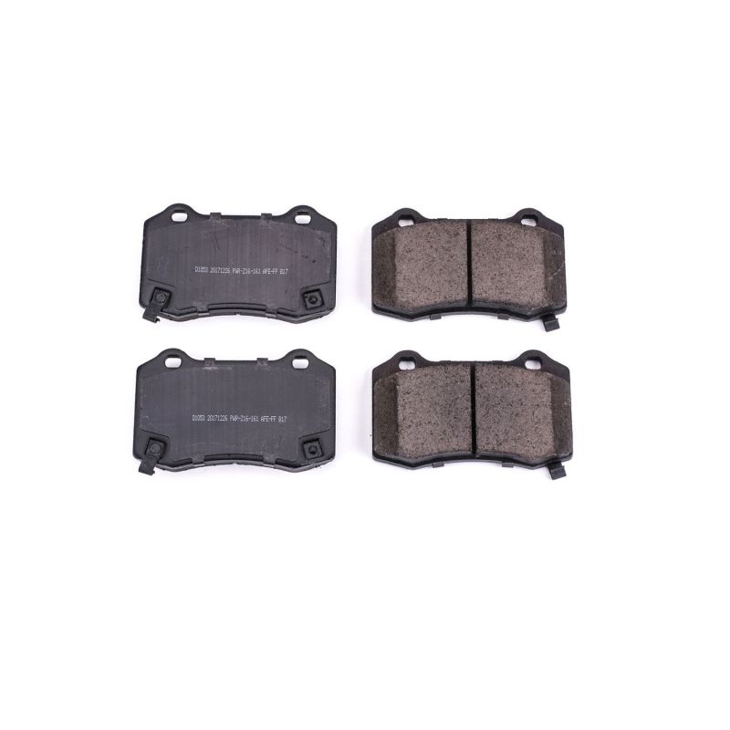 Power Stop 04-07 Cadillac CTS Rear Z16 Evolution Ceramic Brake Pads PowerStop