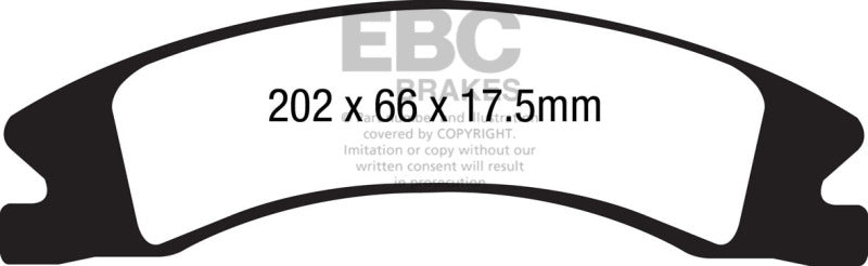 EBC Ultimax2 Front Brake Pads - UD1565