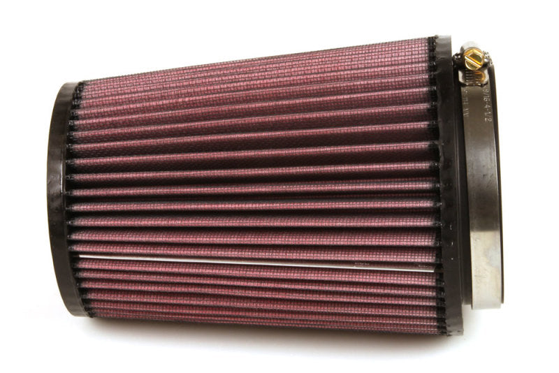 K&N Filter Universal Rubber Filter 4 inch Flange 5 3/8 inch Base 4 3/8 inch Top 7 inch Height K&N Engineering