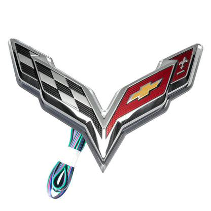 Oracle Corvette C7 Rear Illuminated Emblem - ColorSHIFT SEE WARRANTY