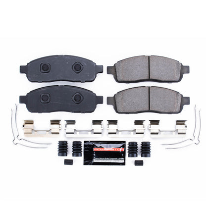 Power Stop 2009 Ford F-150 Front Z23 Evolution Sport Brake Pads w/Hardware PowerStop