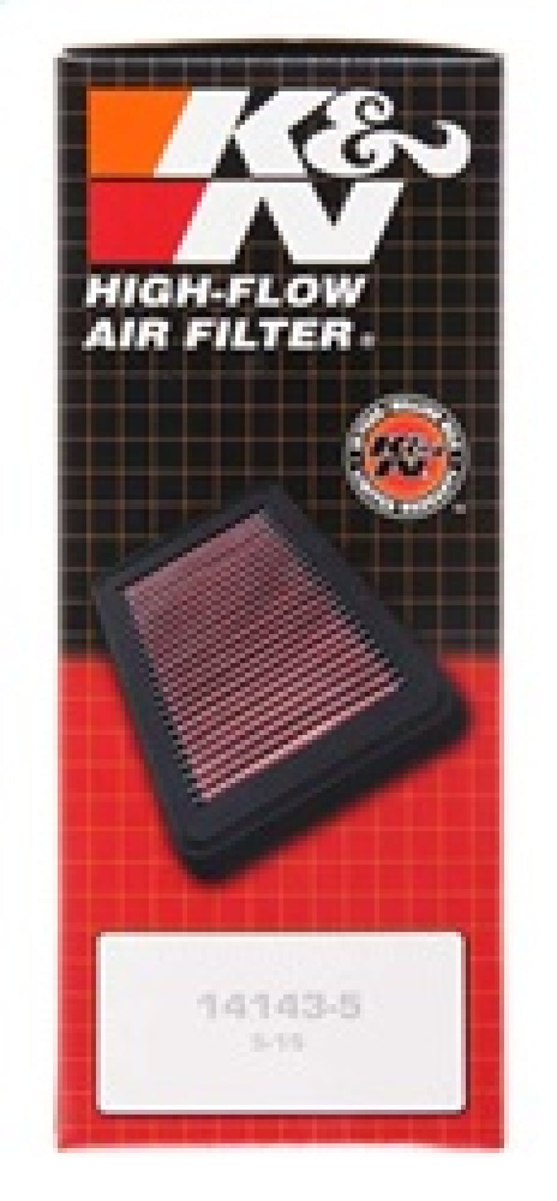 K&N Filter Universal Round Filter 7.75in OD x 6.25in ID x 2.5in H K&N Engineering