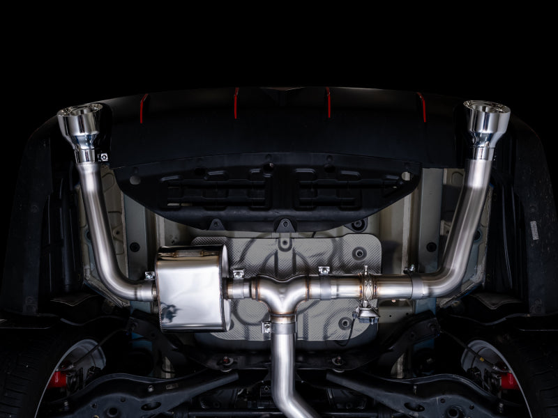AWE 22-26 Hyundai Elantra N SwitchPath Cat-Back Exhaust - Chrome Silver Tips