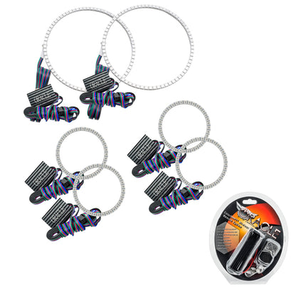 Oracle Nissan Frontier 01-04 Halo Kit - Triple - ColorSHIFT ORACLE Lighting