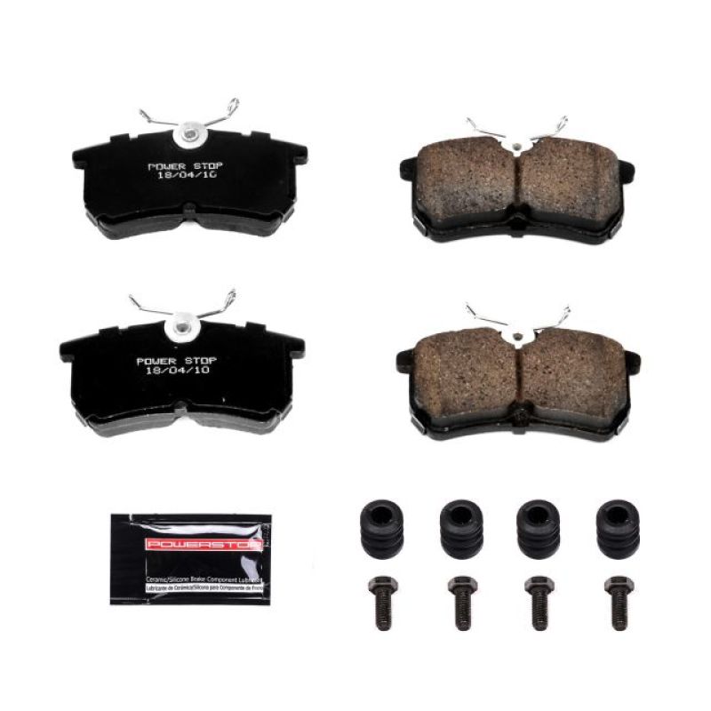 Power Stop 14-19 Ford Fiesta Rear Z23 Evolution Sport Brake Pads w/Hardware PowerStop