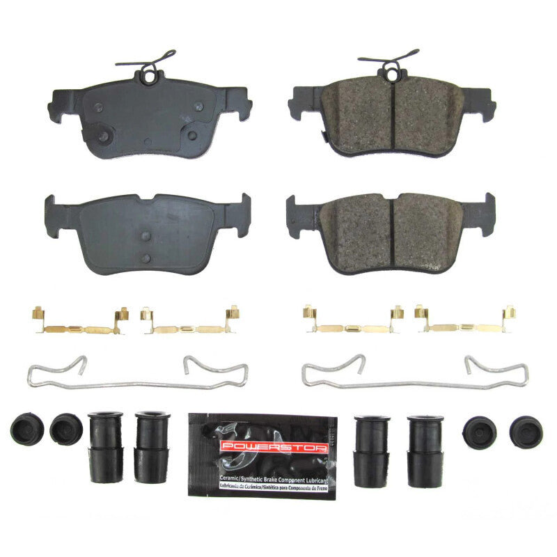 Power Stop 21-22 Ford Mustang Mach-E Rear Z23 Evo Sport Brake Pads w/Hardware PowerStop