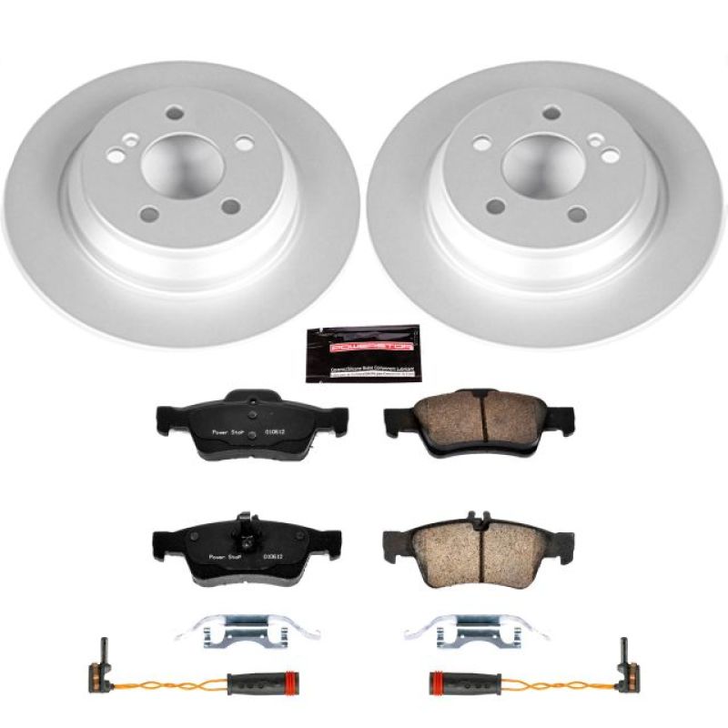 Power Stop 2006 Mercedes-Benz S350 Rear Z23 Evolution Sport Coated Brake Kit PowerStop