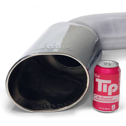 Banks Power 19-23 Ram 6.7L CCLB MSAL Monster Exhaust System - SS Single Exhaust w/ Chrome Tip Banks Power