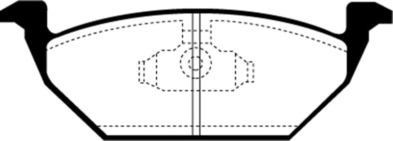 EBC GreenStuff Front Brake Pads - DP21117