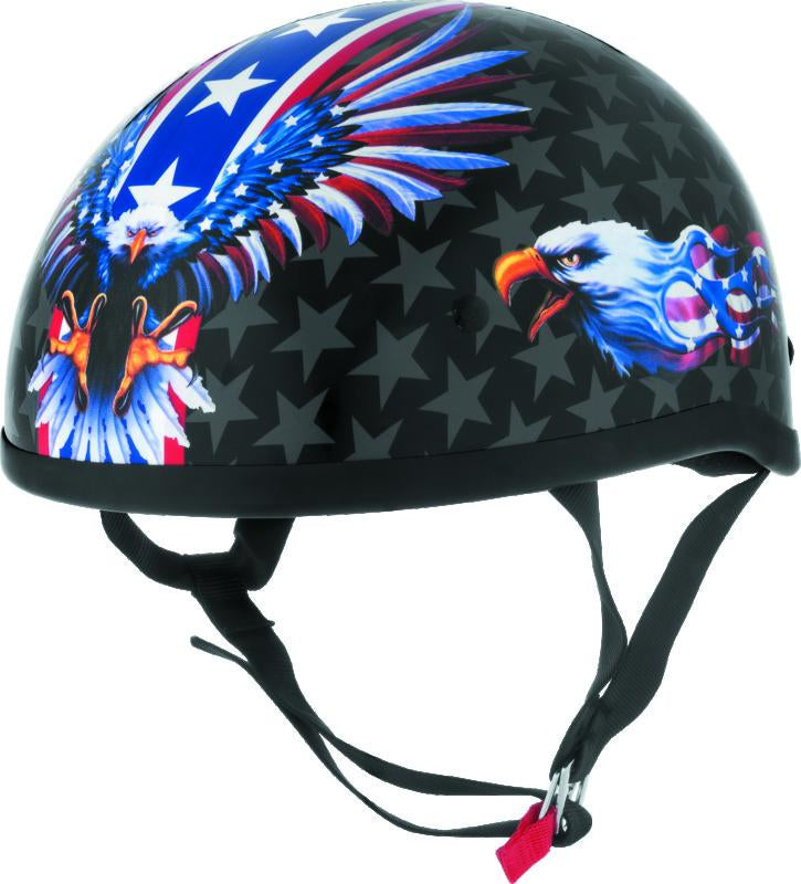 Bikers Choice Skid Lids Flame Eagle Original Helmet - Large - 646989