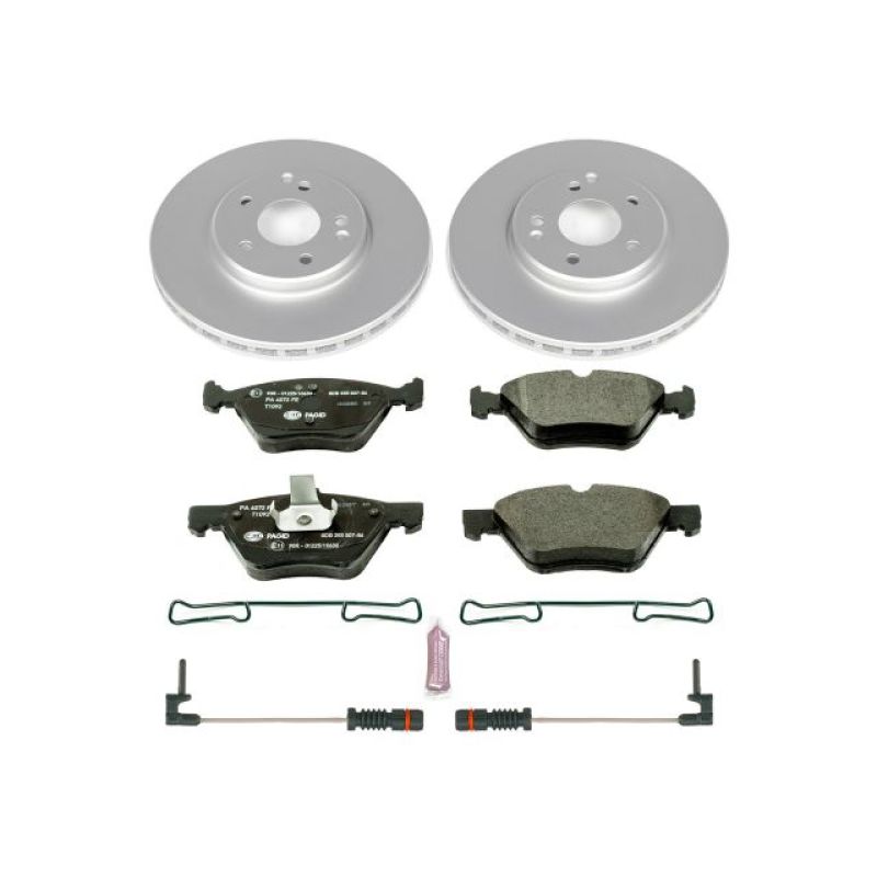 Power Stop 98-02 Mercedes-Benz CLK320 Front Euro-Stop Brake Kit PowerStop