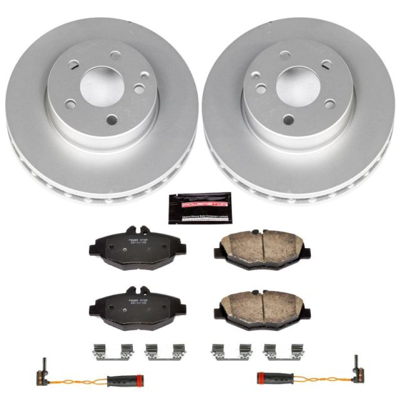 Power Stop 2006 Mercedes-Benz E320 Front Z23 Evolution Sport Coated Brake Kit PowerStop