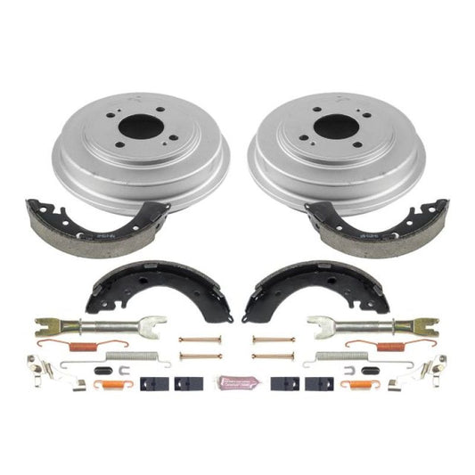 Power Stop 2001 Honda Civic Coupe Rear Autospecialty Drum Kit PowerStop