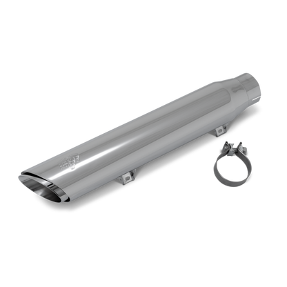 Vance & Hines 2025+ HD Softail Twin Slash 4in Round Chrome Slip-On Exhaust