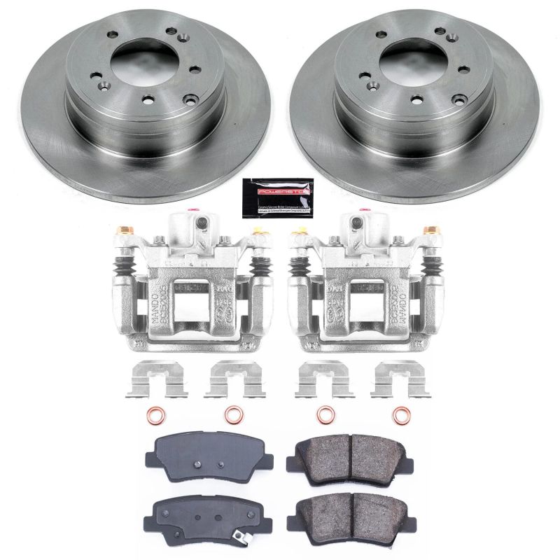 Power Stop 12-17 Hyundai Azera Rear Autospecialty Brake Kit w/Calipers PowerStop