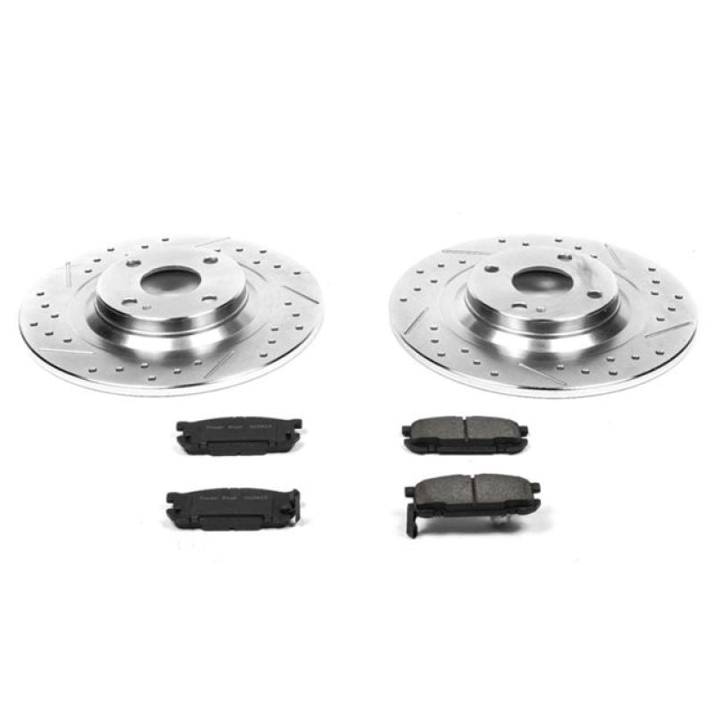 Power Stop 01-05 Mazda Miata Rear Z23 Evolution Sport Brake Kit PowerStop