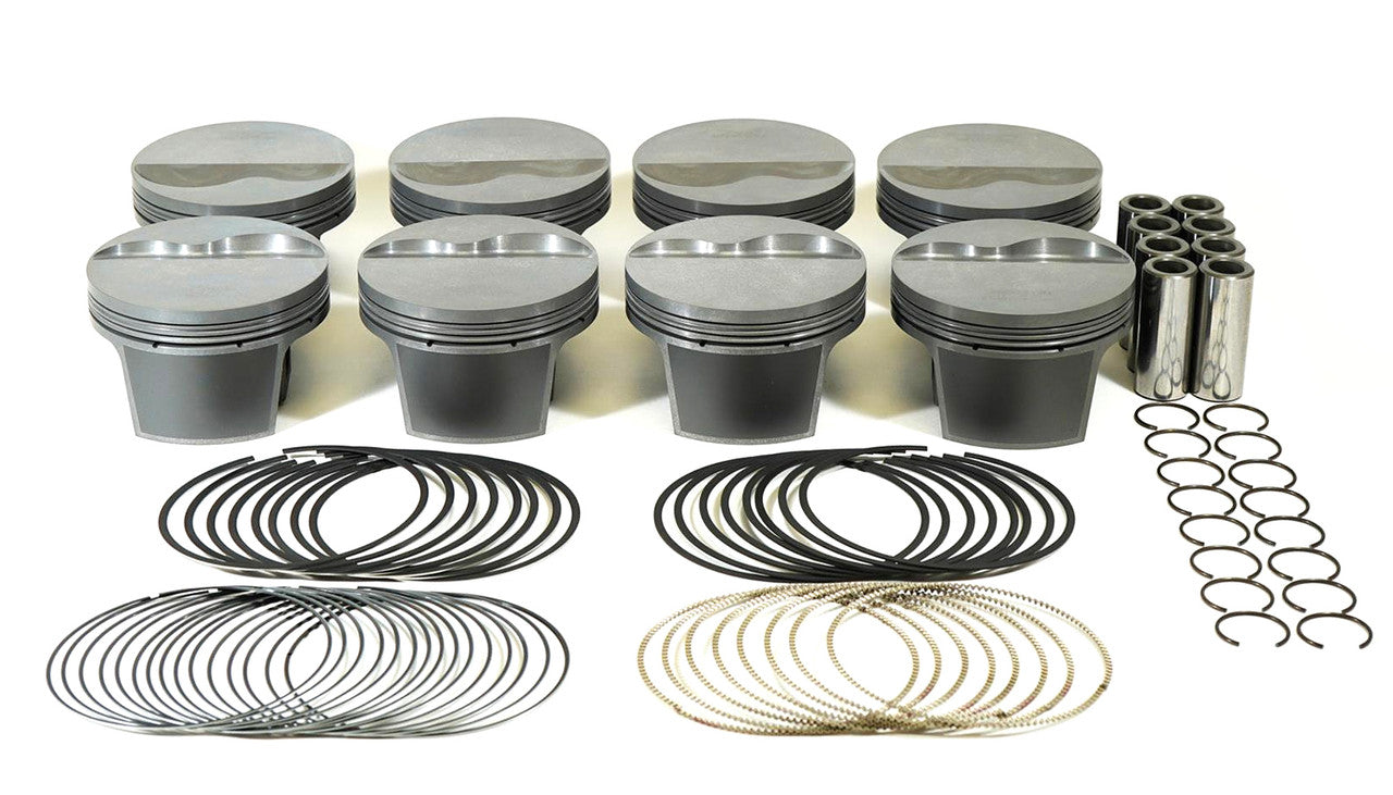 Mahle Chevrolet LS 6.0L 4.03in Bore Flat Top Piston Kit 930227730
